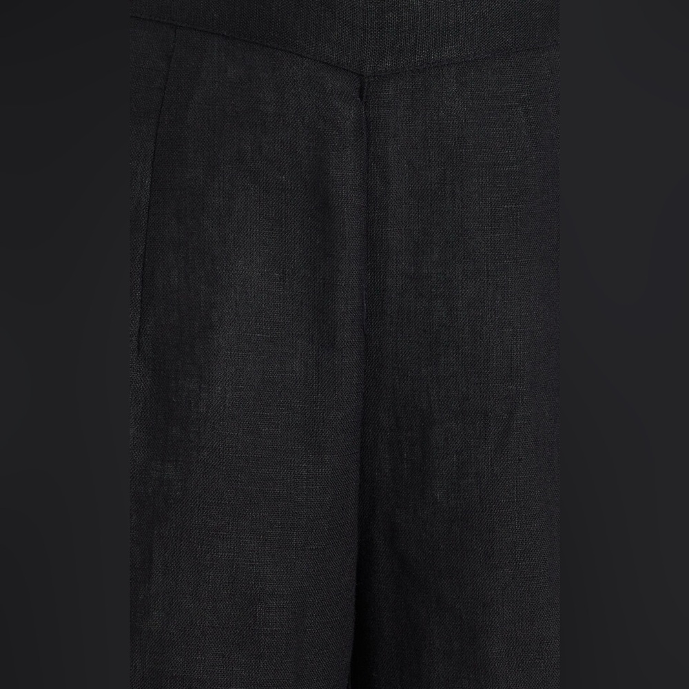 Posse Tia trousers black linen pants - Picture 7 of 9